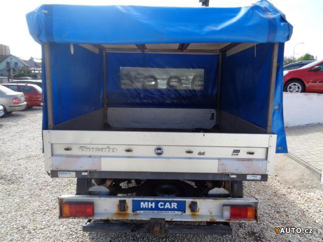 Fiat Ducato 2,8 JTD  4x4  valník  6 míst valník