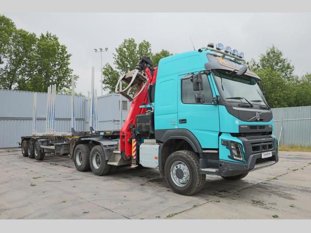 Ostatní FMX 540, 6x6+NÁVĚS TOM SERVIS pro přepravu dřeva nafta