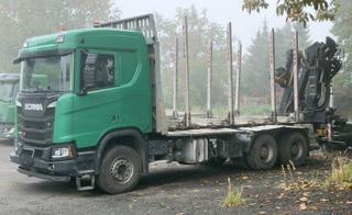 Ostatní R500 lesovůz 35/26t 6x4 + HR pro přepravu dřeva