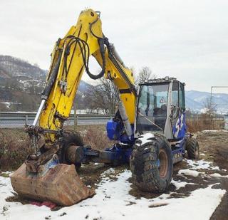 Ostatní S2 bagr pavouk kráčející rypadlo kolové