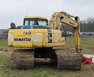 Ostatní PC160 bagr 16.4t bahňák 120cm rypadlo pásové