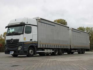 Ostatní Actros 2542, 6X2, NAVIGACE + P valník