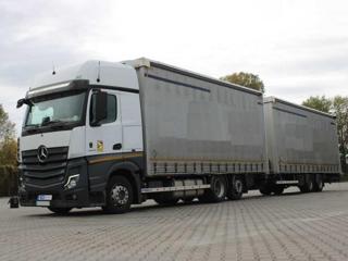 Ostatní Actros 2542, 6X2, NAVIGACE+ PA valník