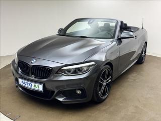 BMW Řada 2 2,0 220i 135kW M H/K AUT. KŮŽE kabriolet