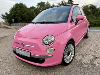 Fiat 500 1.2i 51kw Automat 1.Maj PINK Specia hatchback