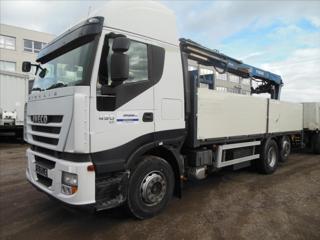 Iveco Ostatní Stralis AS 260S45, Manual, Fassi F185 valník