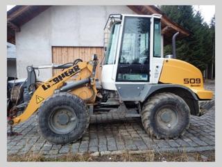 Liebherr 509 nakladač 7.5t bez lopaty