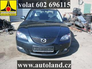 Mazda 3 2005, 1598 ccm, 77 kW, benzin sedan