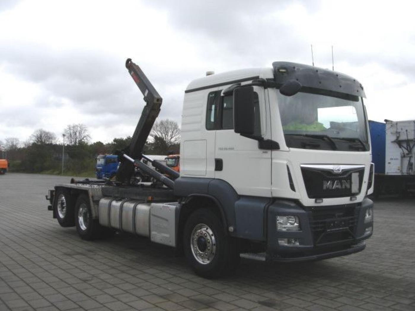 MAN TGS 26.480 6x4 JNK EURO 6 pro přepravu kontejnerů - pro přepravu ...