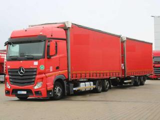 Mercedes-Benz Actros 2545, 6X2, BDF, NEZÁVISLÁ KLIM nosič výměnných nástaveb