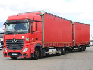 Mercedes-Benz Actros 2545, BDF, 6X2, NEZÁVISLÁ KLIM nosič výměnných nástaveb