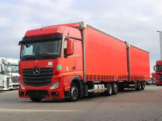 Mercedes-Benz Actros 2545, 6X2, BDF, NEZÁVISLÁ KLIM nosič výměnných nástaveb