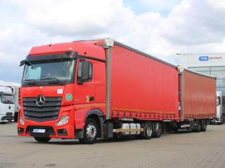 Mercedes-Benz Actros 2545, 6X2, BDF, NEZÁVISLÁ KLIM nosič výměnných nástaveb
