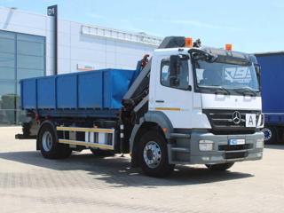 Mercedes-Benz Axor 1833, EURO 5, HÁKOVÝ NOSIČ KON pro přepravu kontejnerů - Foto 2