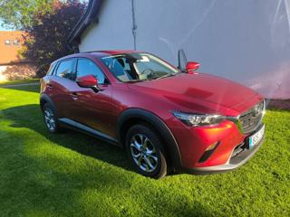 Mazda CX-3 2,0   -krásná červená SUV