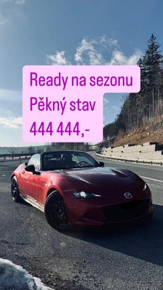 Mazda MX-5 2,0   manuál 33000km kabriolet