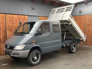 Mercedes-Benz Sprinter 4x4 2,2CDi DOUBLE CABINE 6míst sklápěč