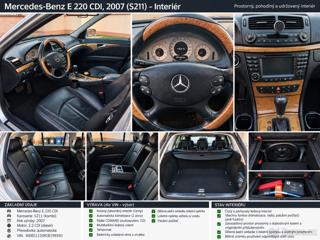 Mercedes-Benz Třídy E 2,2 220 CDI, automat, 2007 kombi - Foto 2