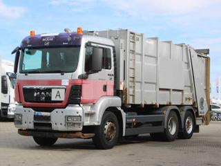 MAN TGS 28.320, EURO 5, 6X2, POPELÁŘSK speciální nástavba