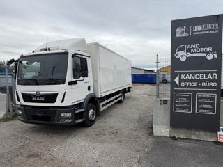 MAN TGM Skříň 18 palet čelo 1500kg BAR valník