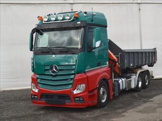 Mercedes-Benz Ostatní Actros 2548, retarder, Meiller, Palfinger PK pro přepravu kontejnerů