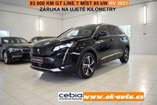 Peugeot 5008 1.5 BHDI GT LINE 7 MÍST 2021 MPV