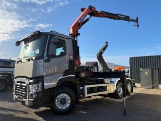 Renault Ostatní 6x4 Eur6 kontejner + HMF pro přepravu kontejnerů