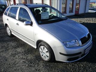 Škoda Fabia 1,4 16V, klimatizace,serviska, kombi