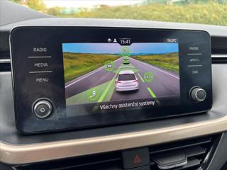 Škoda Scala 1,0 TSi Style ELkufr MRTVÝúhel hatchback - Foto 21