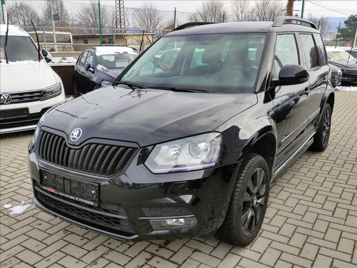 Škoda Yeti 2,0 TDi DSG 4x4 MONTE CARLO *XENON*VYHŘ.SEDAČKY* SUV - SUV nafta