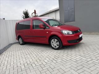 Volkswagen Caddy 1,6 TDI MAXI 7míst Webasto kombi