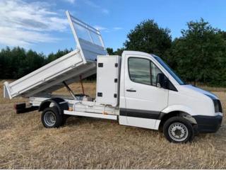 Volkswagen Crafter 2.0TDi 5t do 3.5t B +uložák sklápěč