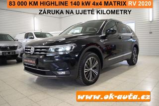 Volkswagen Tiguan Allspace 2.0 TDI HIGHLINE 7 MÍST 4x4 SUV