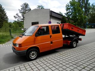 Volkswagen Transporter 1,9 TD sklápěč, Tažné, 5míst, EKO placeno sklápěč