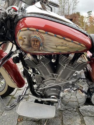 Yamaha XV 1600 Wild Star Airbrush TOP STAV chopper - Foto 4