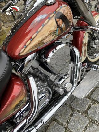 Yamaha XV 1600 Wild Star Airbrush TOP STAV chopper - Foto 5